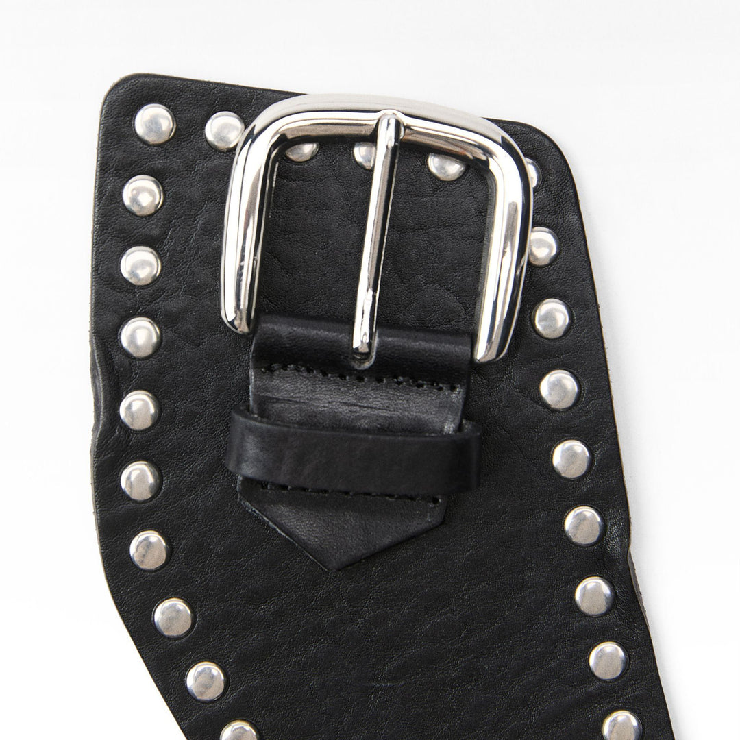 Moudda ZARA - Ceinture large ceinturon avec rivets 11 cm - Tunisie 5
