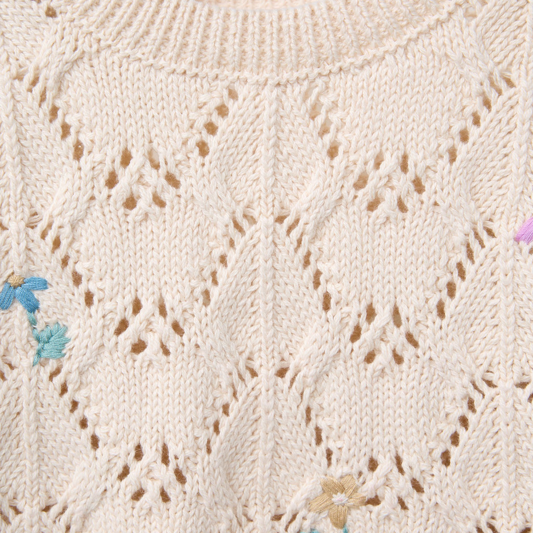 Moudda ZARA - Pull Enfant - Twinset Coton & Fleurs - Tunisie 3