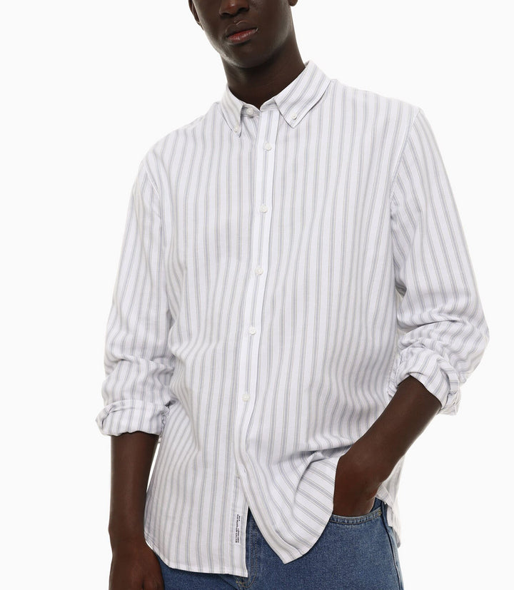 Moudda Lefties - Chemise Oxford Basique - Rayures - Tunisie 5