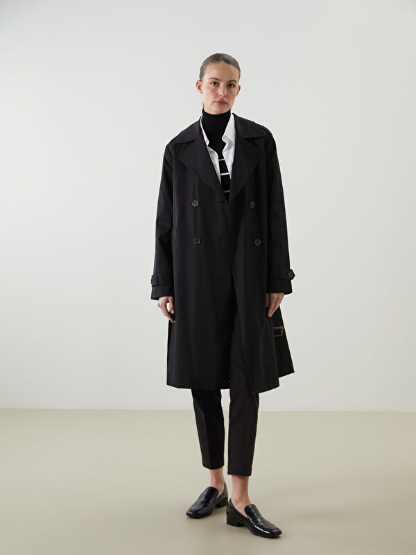 Moudda LC Waikiki - Trench Femme Noir - Tunisie 2