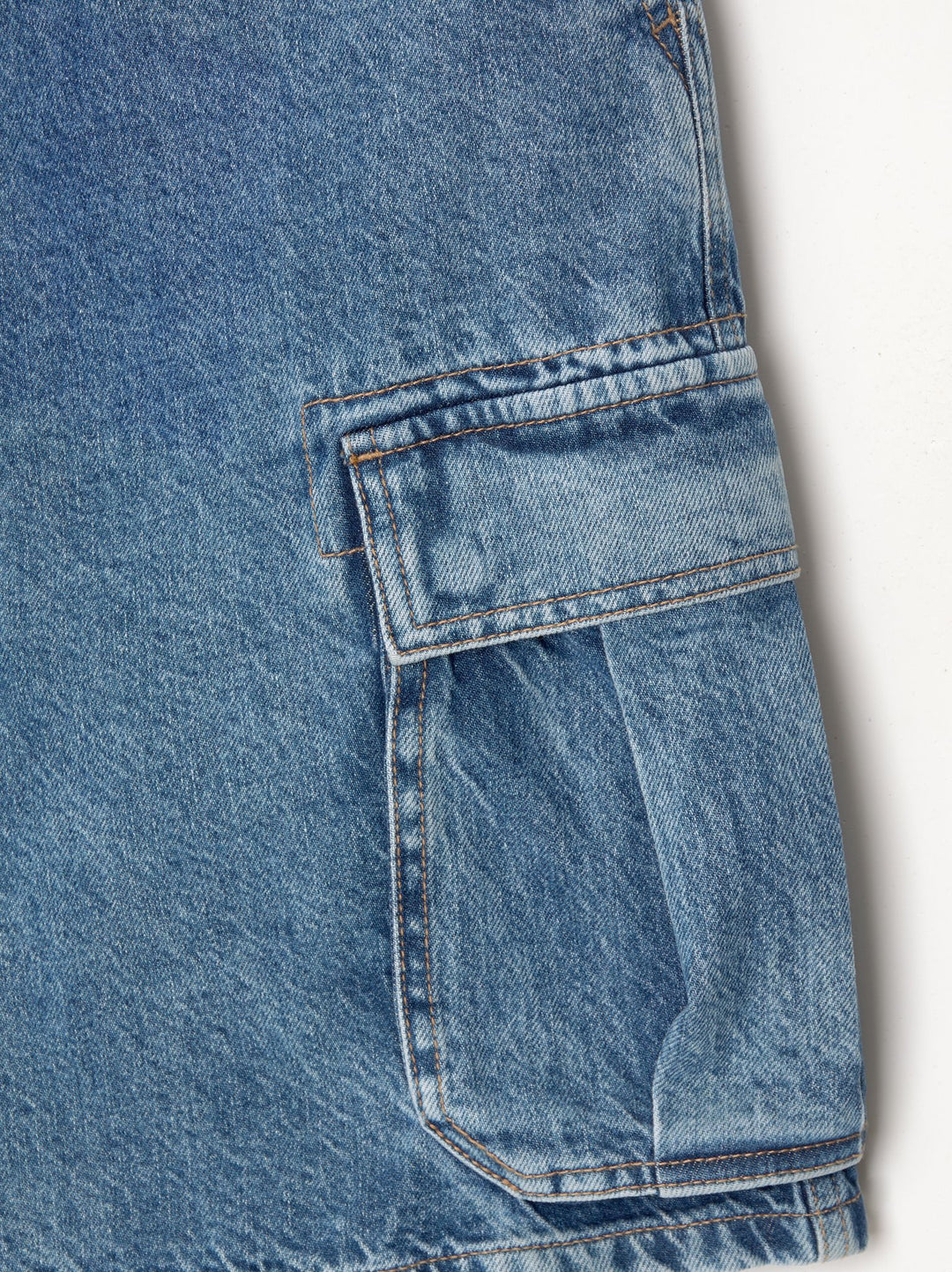Moudda PULL & BEAR - Bermuda Denim Cargo Basique STWD - Tunisie 3