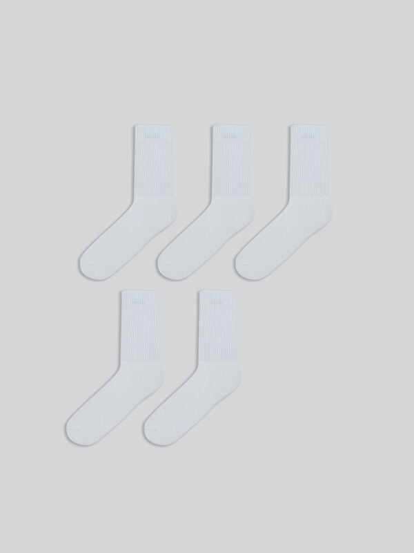 Moudda LC Waikiki - Chaussettes courtes Homme Blanc - Tunisie 1