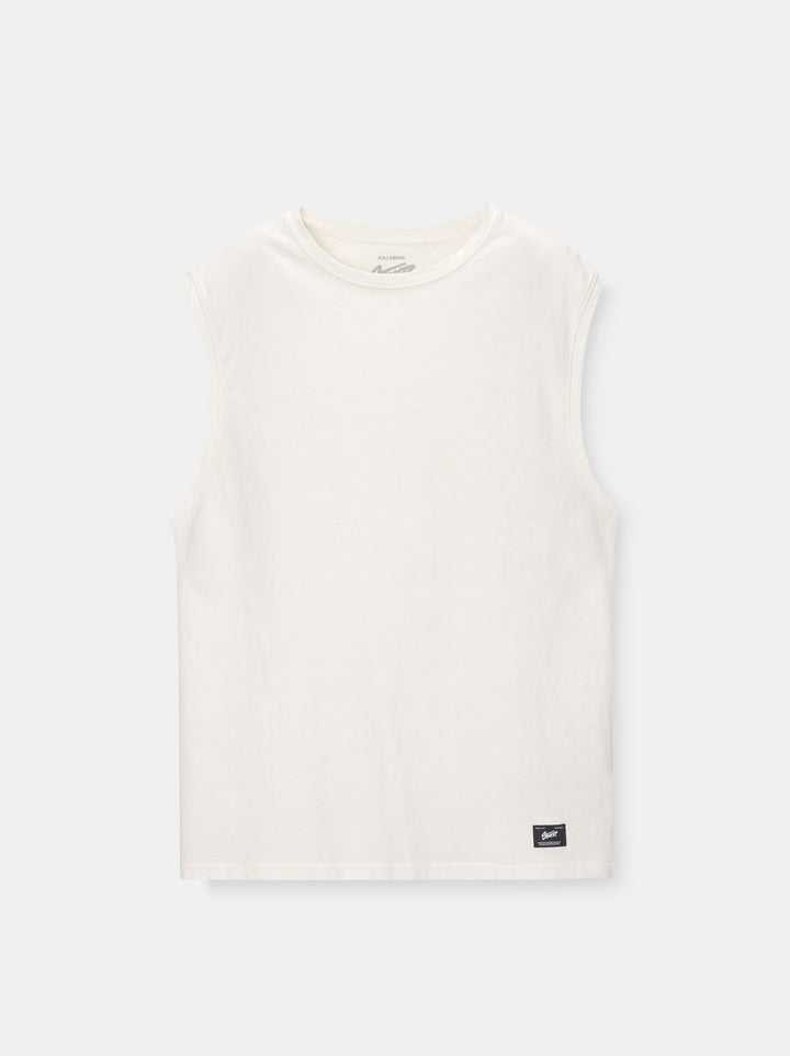 Moudda PULL & BEAR - Débardeur Épaule Tombante Teinture Garment - Tunisie 2