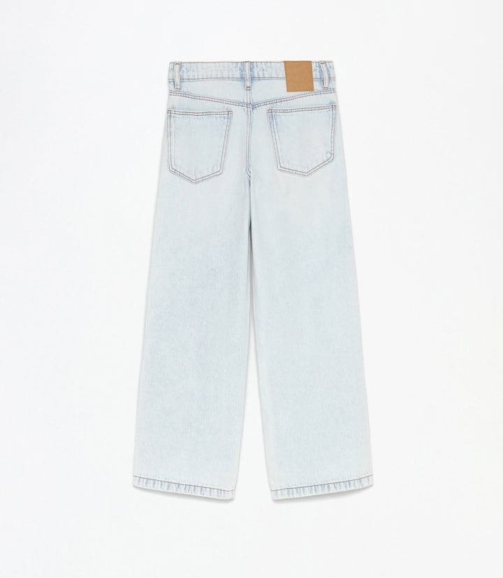 Moudda Lefties - Pantalon Wide Leg Denim - Fille D5 - Tunisie 3
