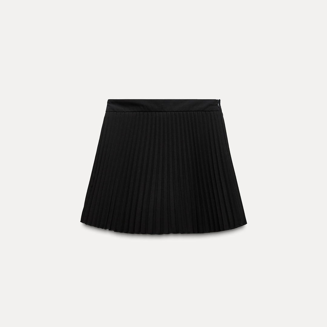 Moudda ZARA - Jupe-pantalon noire plissée - Tunisie 1