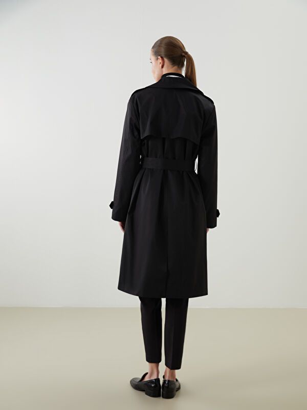 Moudda LC Waikiki - Trench Femme Noir - Tunisie 4