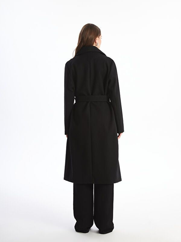 Moudda LC Waikiki - Manteau effet laine Femme Noir - Tunisie 5