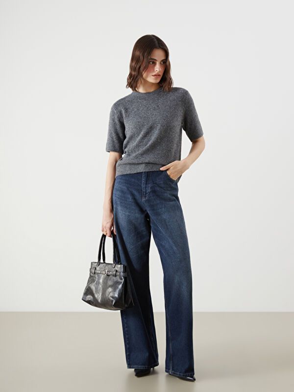 Moudda LC Waikiki - Pull tricot moyen Femme Mélange d'anth. - Tunisie 2