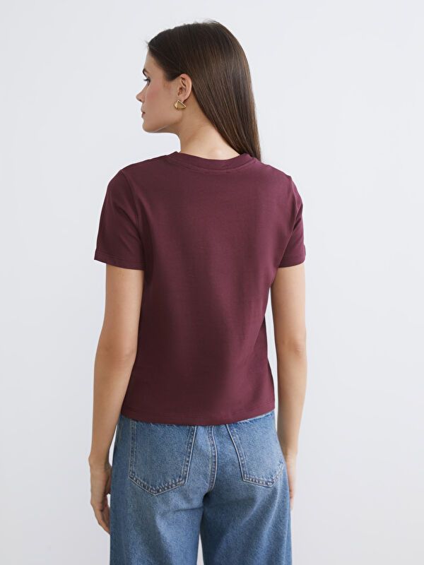 Moudda LC Waikiki - Body basique manches courtes en jersey pour Femme - Tunisie 4