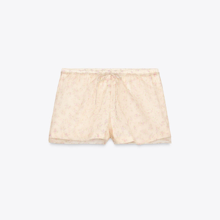 Moudda ZARA - Short Mini - Organza & Fleurs - Tunisie 1