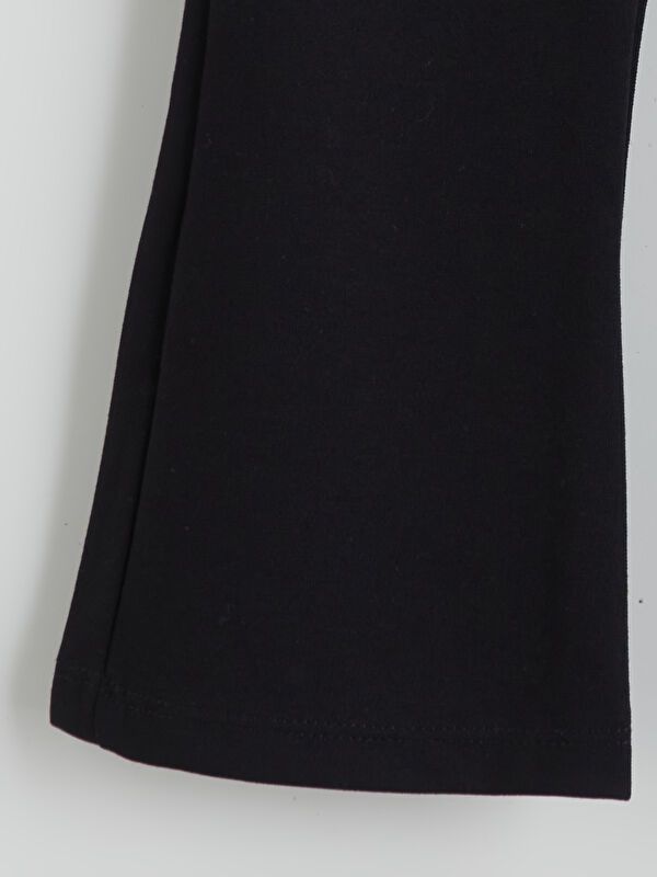 Moudda LC Waikiki - T-shirt en jersey stretch Fille Noir - Tunisie 2