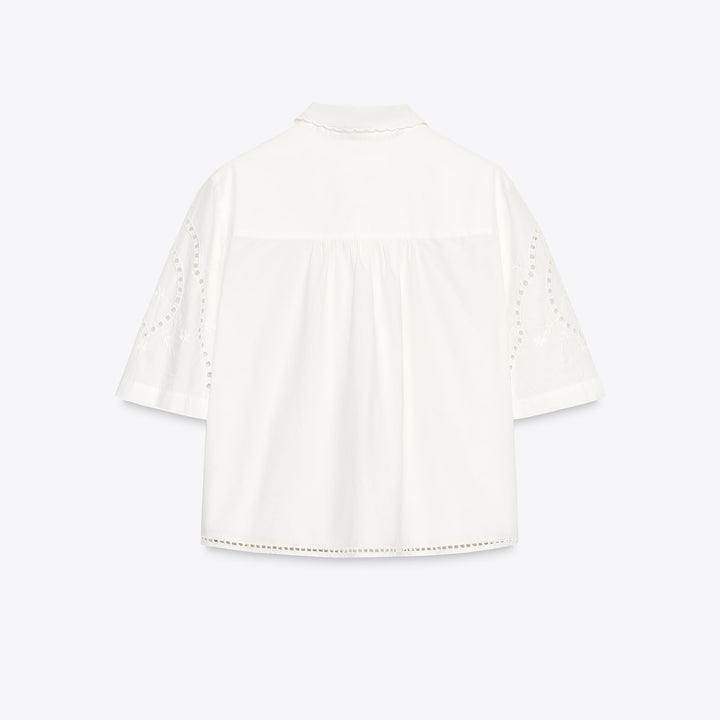 Moudda ZARA - Chemise Courte - Brodée - Tunisie 2