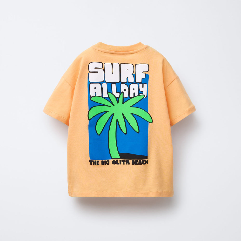 Moudda ZARA - T-Shirt Enfant - Imprimé Palmier & Surf - Tunisie 2