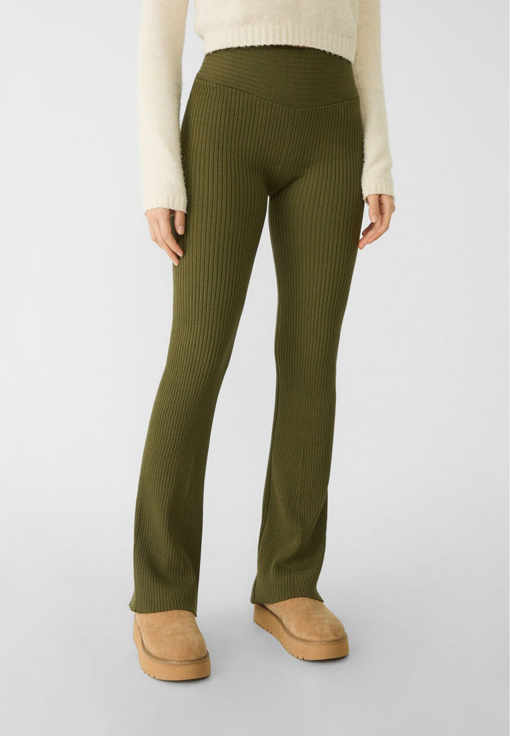 Moudda STRADIVARIUS - Pantalon en Maille Flare - Tunisie 3