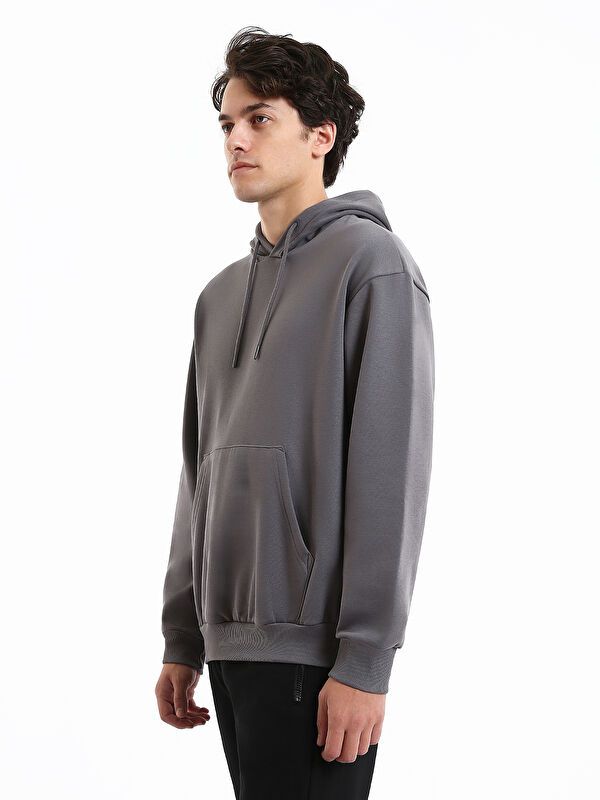 Moudda LC Waikiki - Sweatshirt en jersey Homme Gris foncé - Tunisie 4