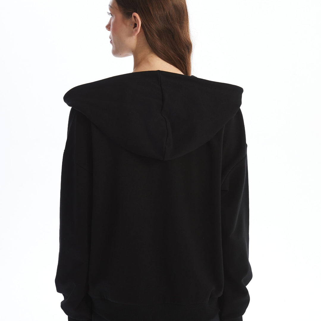 Moudda LC Waikiki - Cardigan en jersey Femme Noir - Tunisie 3