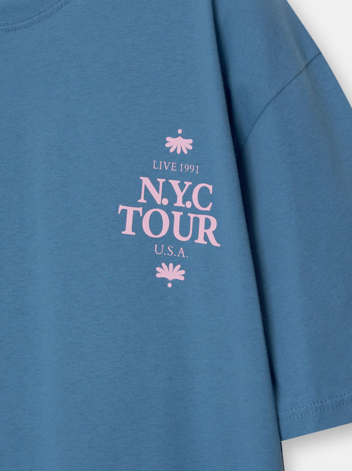 Moudda PULL & BEAR - T-Shirt Demi-Manches NYC Tour - Tunisie 5