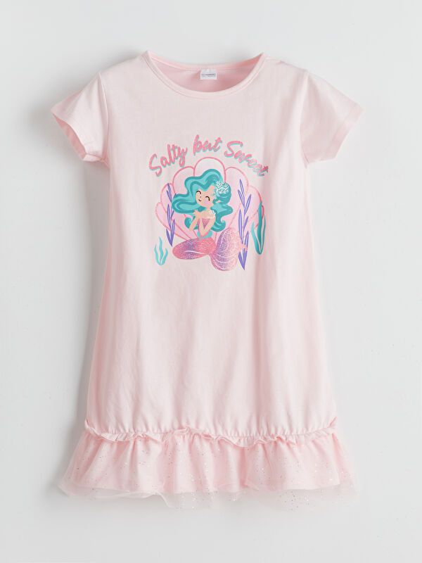 Moudda LC Waikiki - Chemise de nuit manches courtes pour Fille - Tunisie 1