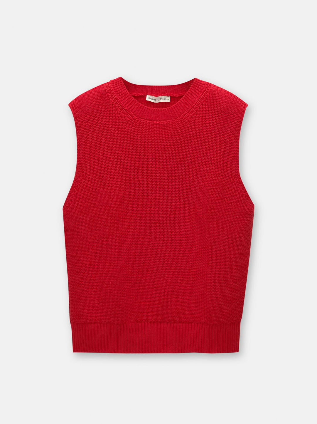 Moudda PULL & BEAR - Gilet Perlé Bloc Rouge - Tunisie 2