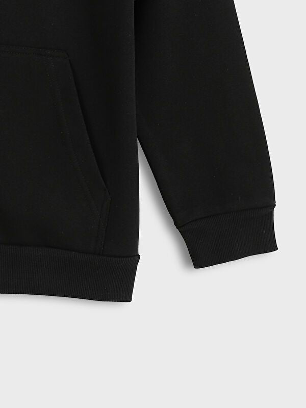 Moudda LC Waikiki - Cardigan basique en jersey Garçon Noir - Tunisie 3