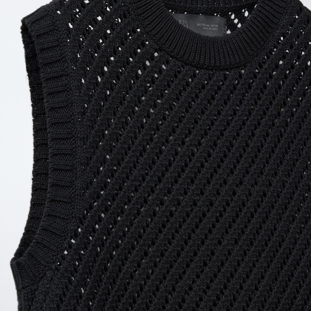 Moudda ZARA - Gilet - Maille Dentelle (Ramadan) - Tunisie 3