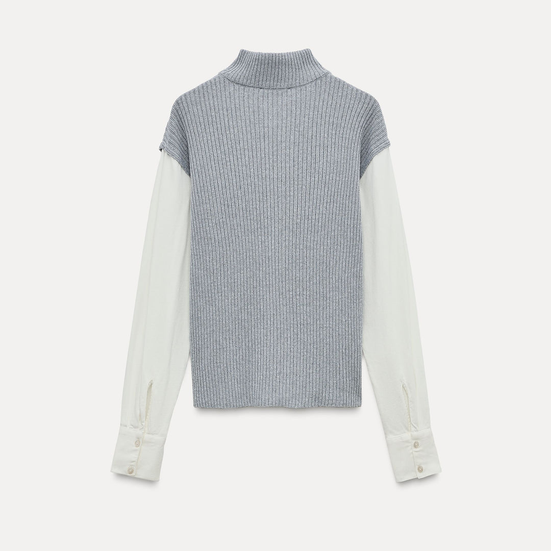 Moudda ZARA - T-Shirt - Gilet Tricot & Fermeture Éclair - Tunisie 2