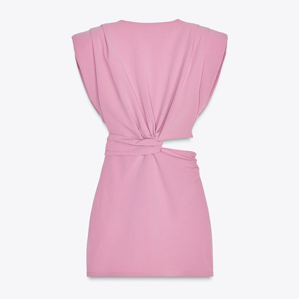 Moudda ZARA - Robe Mini - Épaules & Découpes Fluides - Tunisie 2