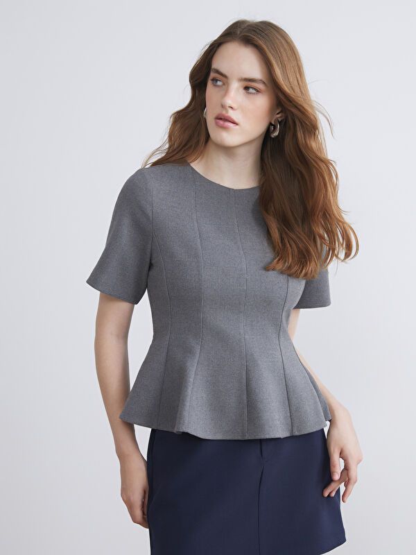 Moudda LC Waikiki - Chemise tissée à manches longues pour Femmes - Tunisie 1
