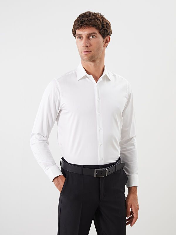 Moudda LC Waikiki - Chemise manches longues en tissu pour Homme - Tunisie 1