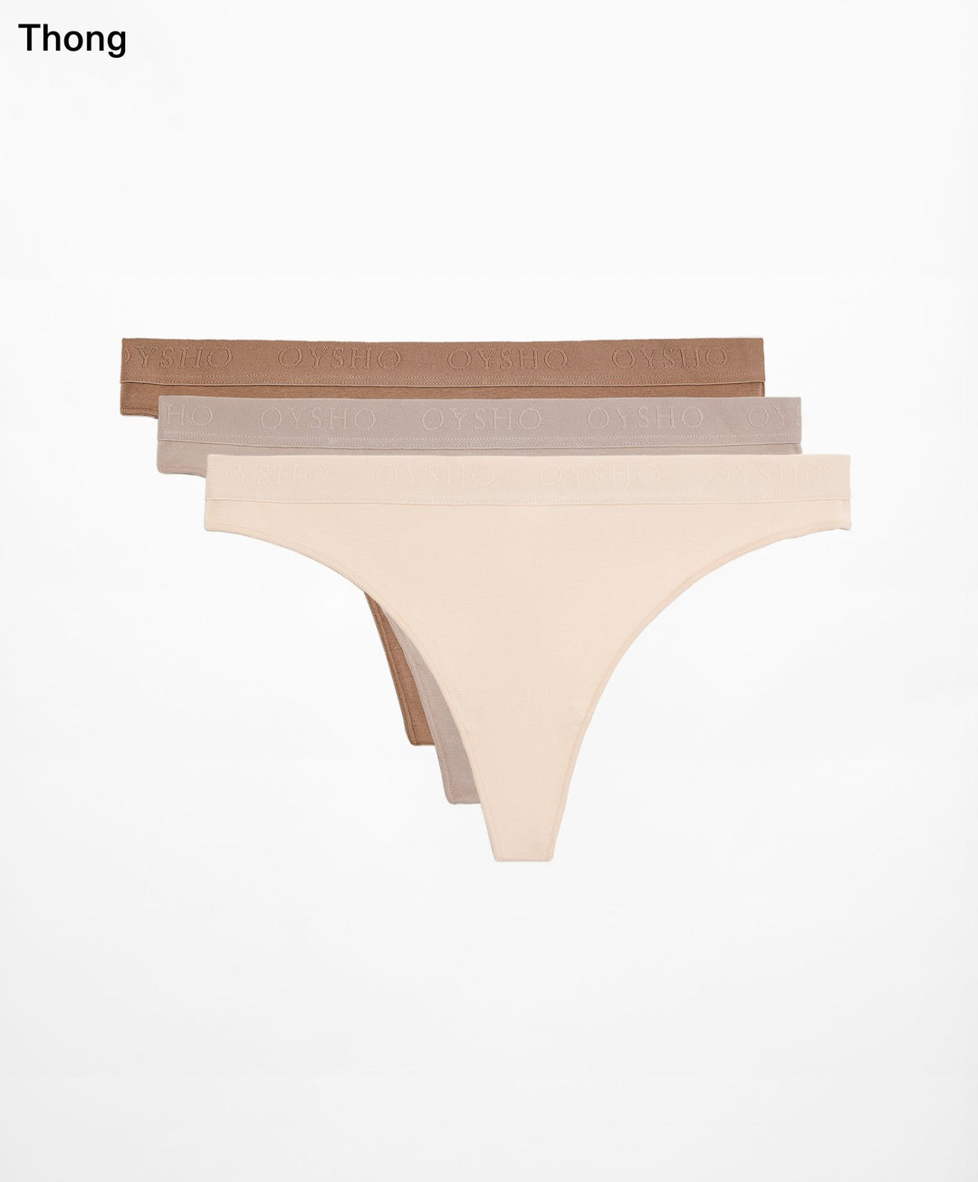 Moudda Oysho - Culotte 3D Coton Logo Skins - Tunisie 1