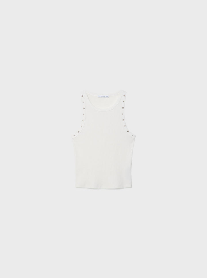 Moudda STRADIVARIUS - T-Shirt Racer avec Clous - Tunisie 4
