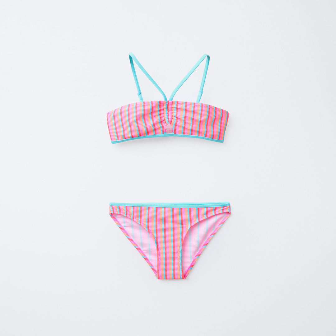 Moudda ZARA - Bikini Fille - Rayure Multicolore - Tunisie 1