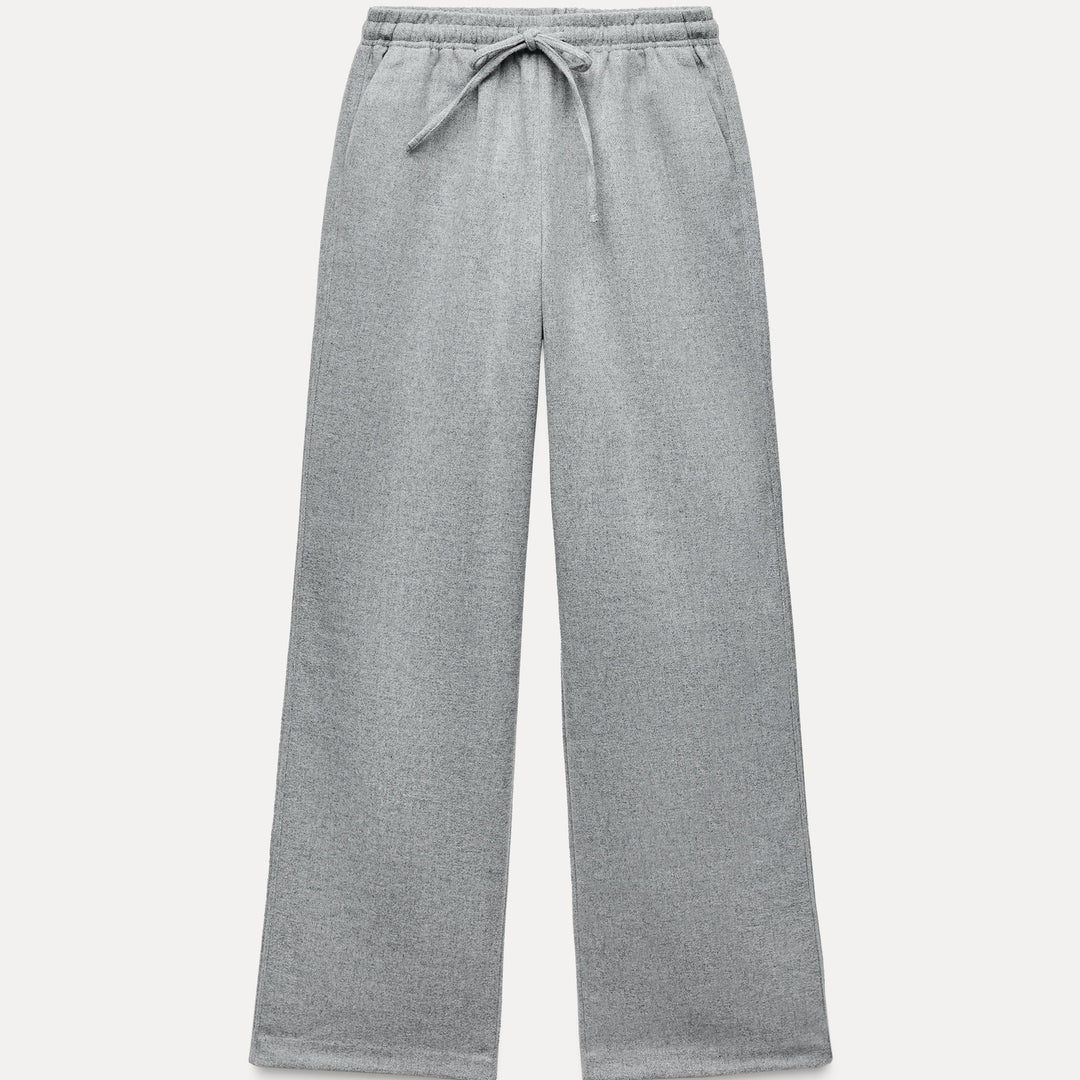 Moudda ZARA - Pantalon droit élastique, style lounge – ensemble - Tunisie 1