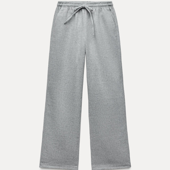 Moudda ZARA - Pantalon droit élastique, style lounge – ensemble - Tunisie 1