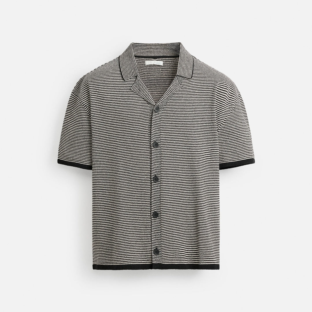 Moudda ZARA - Chemise Manches Courtes - Rayures - Tunisie 1