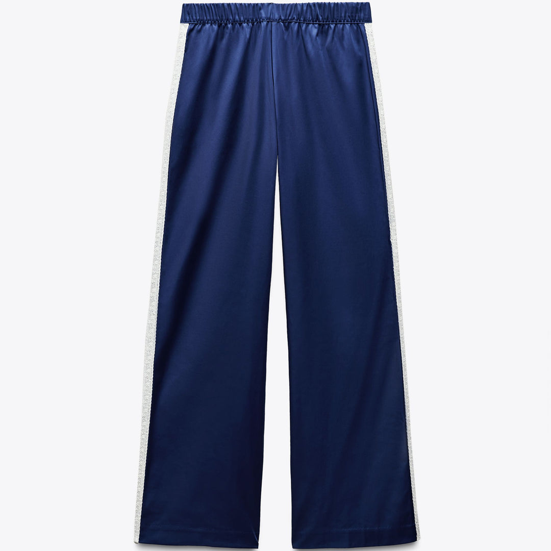 Moudda ZARA - Pantalon Satiné - Bande Latérale & Dentelle - Tunisie 2