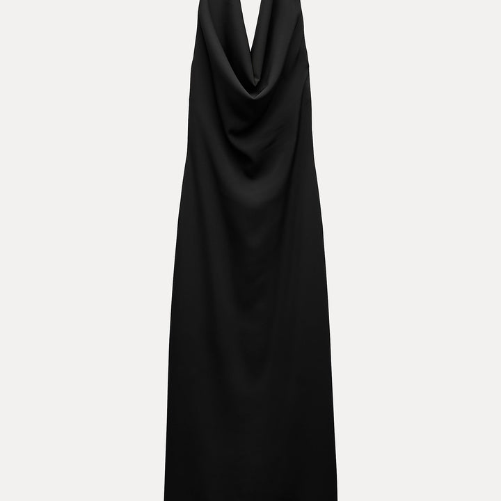 Moudda ZARA - Robe mi-longue en crêpe, col bustier - Tunisie 1