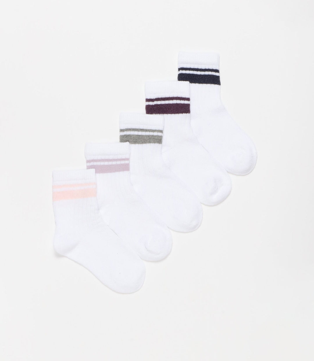 Moudda Lefties - Pack 5 Chaussettes Longues - Rayures - Tunisie 1