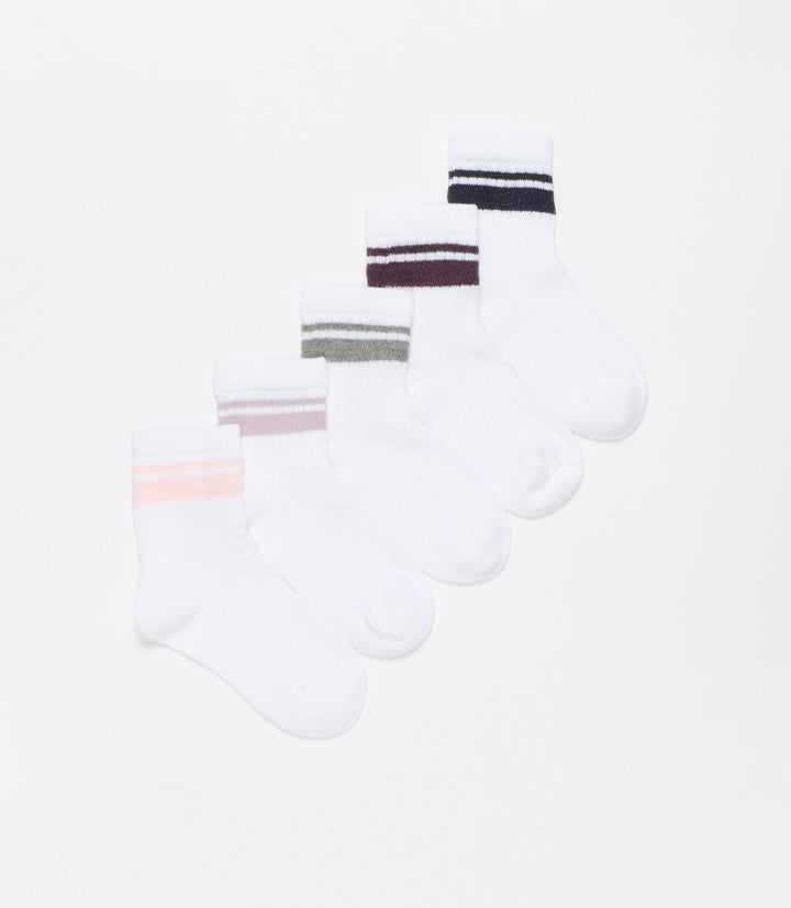 Moudda Lefties - Pack 5 Chaussettes Longues - Rayures - Tunisie 1