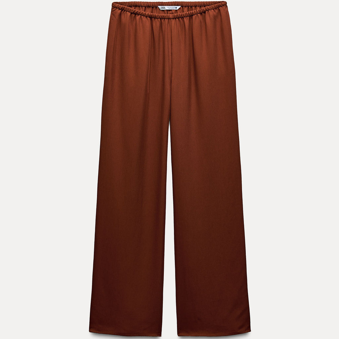 Moudda ZARA - Pantalon tencel taille élastique et poches - Tunisie 1