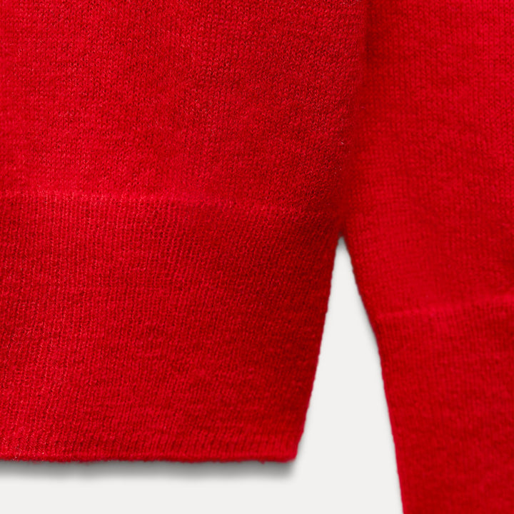 Moudda ZARA - Pull col droit 100% laine extra-douce seamless RWS - Tunisie 4