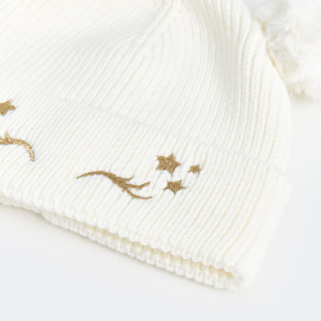 Moudda LC Waikiki - Echarpe/béret/gants tricot Fille Ecru - Tunisie 4