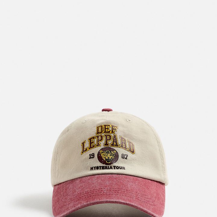 Moudda ZARA - Casquette Lavée Bicolore - Def Leppard - Tunisie 2