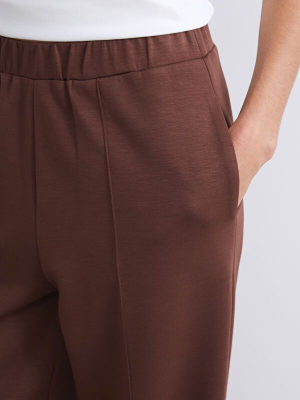 Moudda LC Waikiki - Pantalon jersey Femme Brun - Tunisie 3