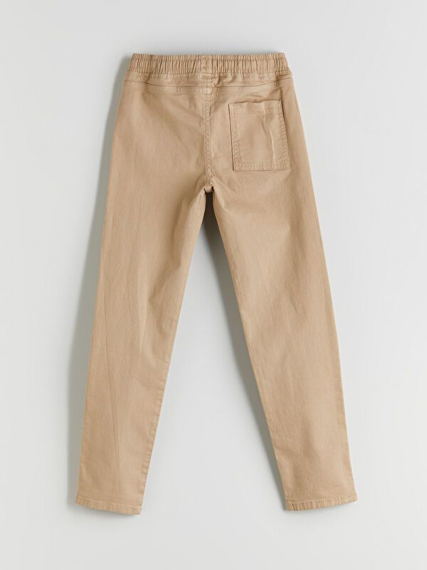 Moudda LC Waikiki - Pantalon tissé basique Garçon Beige foncé - Tunisie 3