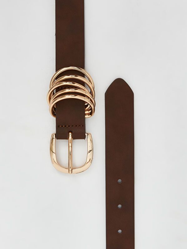 Moudda LC Waikiki - Ceintures et bretelles Femme Brun - Tunisie 3