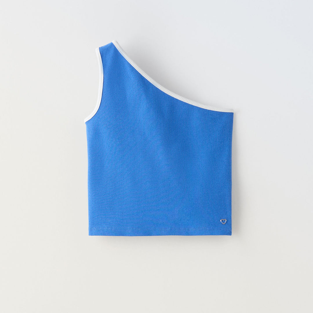 Moudda ZARA - T-shirt asymétrique Parchís Chine - Tunisie 1