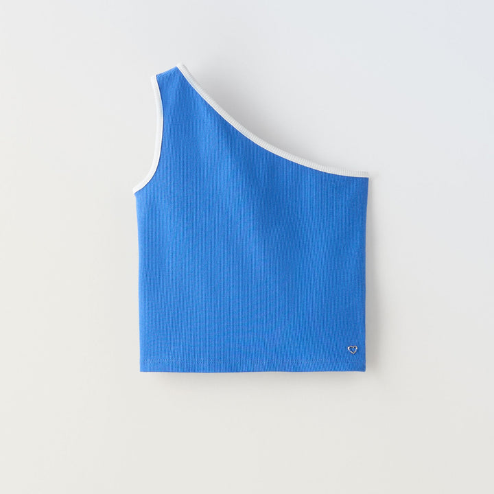 Moudda ZARA - T-shirt asymétrique Parchís Chine - Tunisie 1
