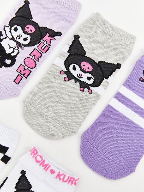 Moudda LC Waikiki - Chaussettes pour sneakers Fille Lilas - Tunisie 3