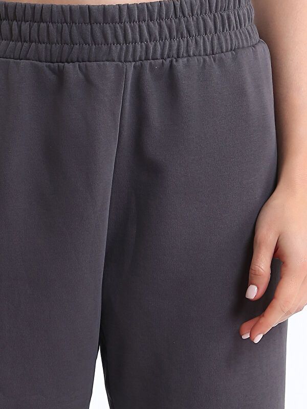 Moudda LC Waikiki - Pantalon en jersey Femme Anthracite - Tunisie 3